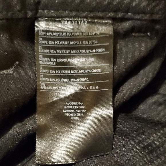 Volcom Men's Charcoal Flat Front Shorts - Picture 5 of 7